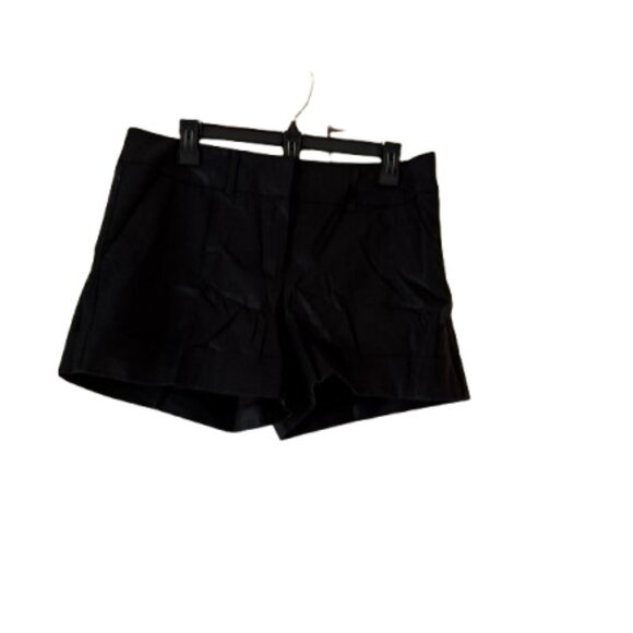 New York & Co Black Linen Shorts - 10 - Picture 3 of 5